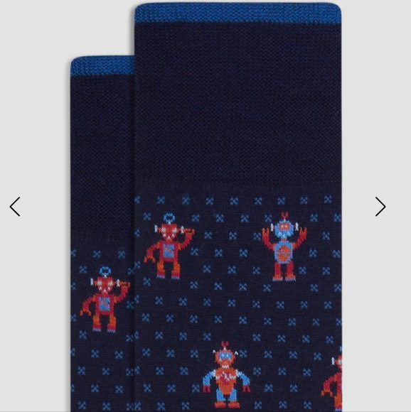 Bugatchi Robot 🧦 Socks - Picture 2 of 7